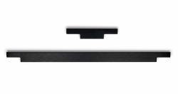 Fogantyú  Viefe LINEAR 19 élre ültethető 1197mm, alumínium, csiszolt fekete 3.Kép