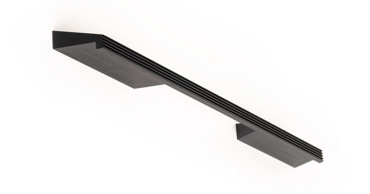 Fogantyú  Viefe RAIL  192mm, alumínium, csiszolt fekete