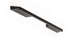 Fogantyú  Viefe RAIL  192mm, alumínium, csiszolt fekete 1.Kép