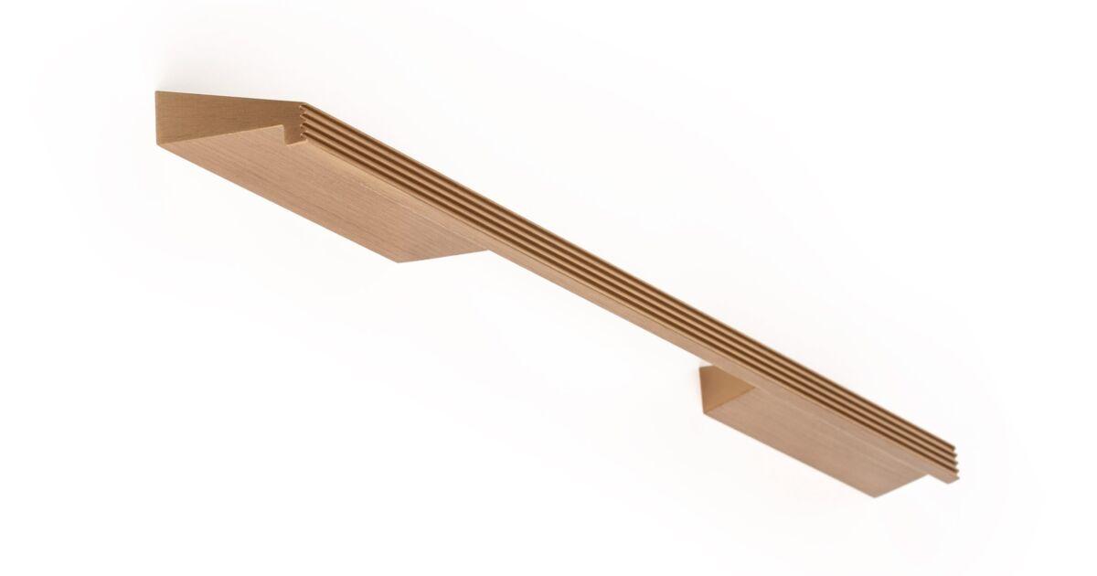 Fogantyú  Viefe RAIL  192mm, alumínium, csiszolt pezsgő