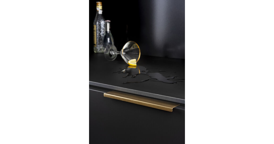 Fogantyú  Viefe WAY   32mm, alumínium, csiszolt sárgaréz