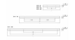 Fogantyú  Viefe WAY  128mm, alumínium, szálcsiszolt 5.Kép