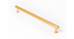 Fogantyú  Viefe RILLE  320mm, alumínium, csiszolt sötét sárgaréz 1.Kép
