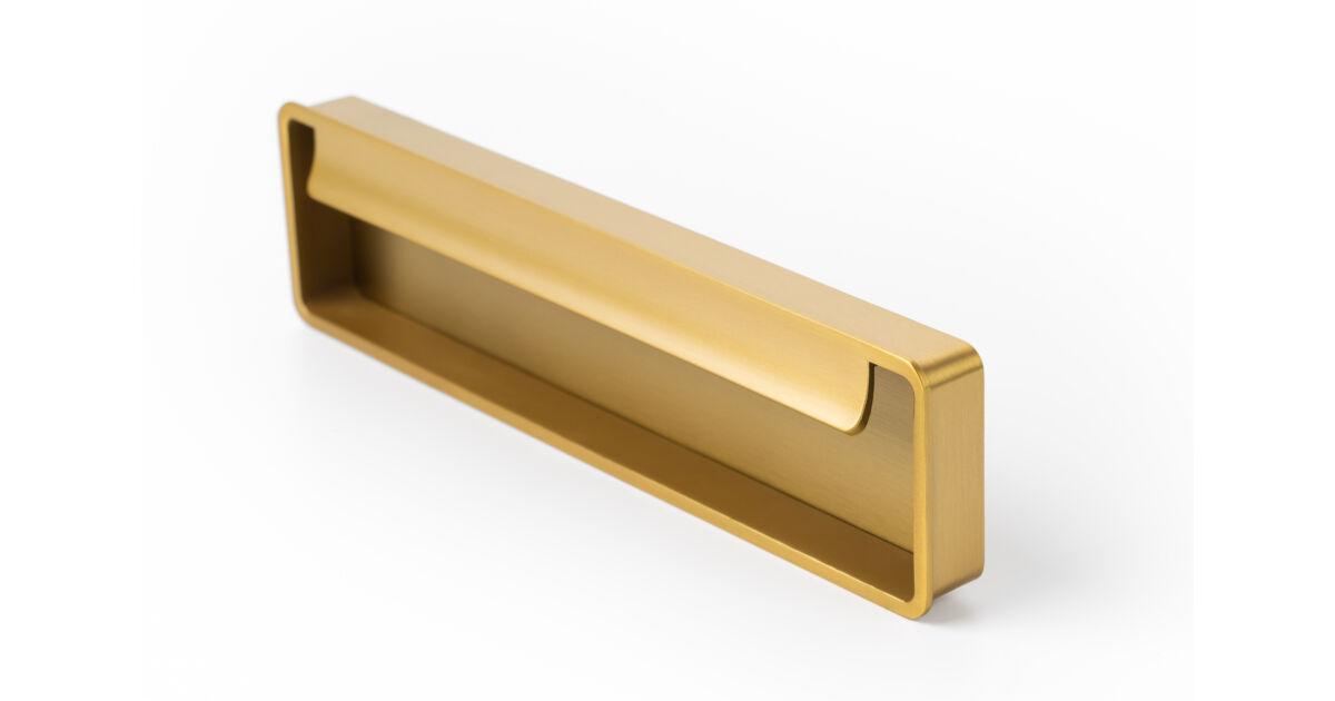 Fogantyú  Viefe FOLD  174mm, fém, csiszolt sárgaréz