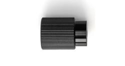 Fogantyú  Viefe ARPA gomb 22mm, alumínium, csiszolt fekete 1.Kép