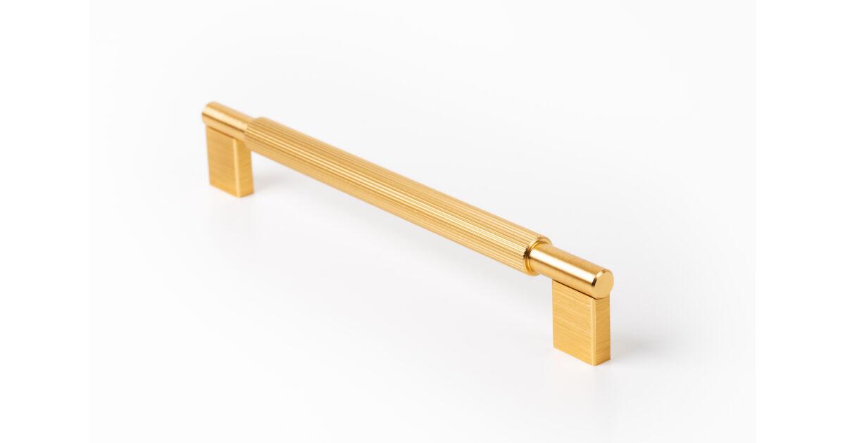 Fogantyú Viefe ARPA 192mm, alumínium, csiszolt sötét sárgaréz