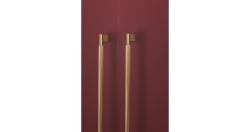 Fogantyú  Viefe ARPA  192mm, alumínium, csiszolt sötét sárgaréz 5.Kép