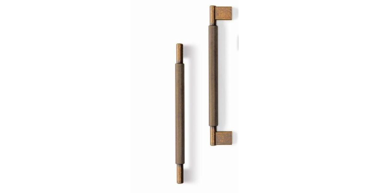 Fogantyú Viefe ARPA 192mm, alumínium, rusztikus sárgaréz