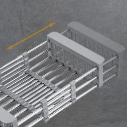 STRONG csepegtetőkosár, állítható SZÜRKE/KRÓM 6.Kép