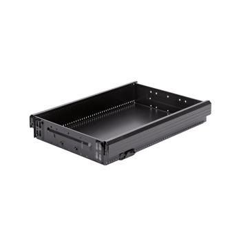 HETTICH SYSTEMA TOP 2000 acél fiók 392mm 370x514mm,fekete 1.Kép