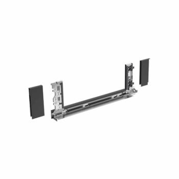 Hettich Atira fiók oldal profil garnitúr 470 mm,70 mm magas balos-jobbos, antraci 2.Kép