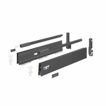 Hettich Atira fiók szett, 620 mm, antrac magasság 144 mm 1.Kép