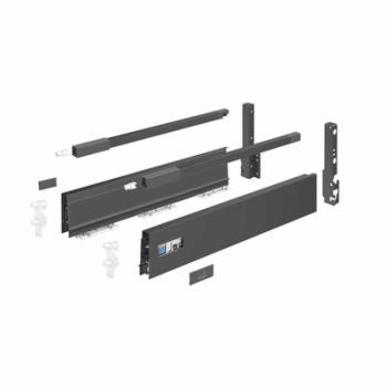 Hettich Atira fiók szett, 620 mm, antrac magasság 176 mm 1.Kép