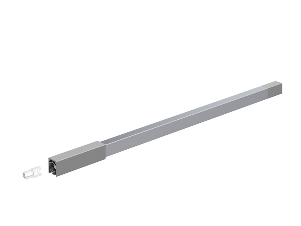 Hettich Atira hosszanti korlát 300 mm, balos, antracit