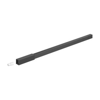 Hettich Atira hosszanti korlát 620 mm, jobbos, antracit 1.Kép