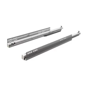 Hettich Atira Quadro V6 Teljes kihúz.sín beépített csill., Integrált, push open   rendsz. terhel. 30kg-ig, 300 mm  balos 1.Kép