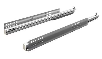 Hettich Atira Quadro V6 Teljes kihúz.sín beépített csill., Integrált, push open  rendsz. terhel. 30 kg-ig, 350 mm balos