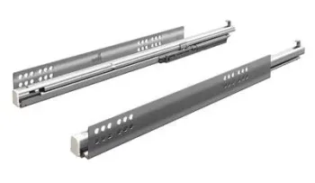Hettich Atira Quadro V6 Teljes kihúz.sín  beépített csill., Integrált, push open rendsz. terhel. 30kg-ig, 470 mm  jobbos 3.Kép