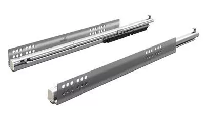 Hettich Atira Quadro V6 Teljes kihúz.sín  beépített csill., terhelhetőség  30kg-ig, 420 mm  jobbos