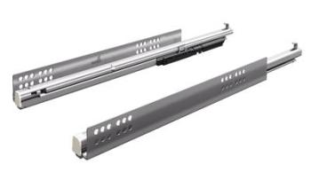 Hettich Atira Quadro V6 Teljes kihúz.sín  beépített csill., terhelhetőség 30kg-ig, 260 mm  jobbos 1.Kép