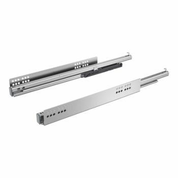 Hettich Atira Quadro V6 Teljes kihúz.sín  beépített csillapítással, Integrált, pu rendszer, terhel. 50 kg-ig, 620 mm j+b 1.Kép