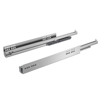 Hettich Atira Quadro V6+ Teljes kihúzású  beépített csillapítással, terhelhetőség  50kg-ig, 470 mm jobb+bal 1.Kép