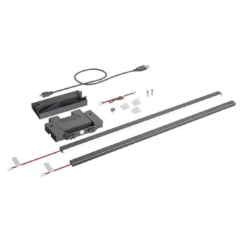 Hettich AvanTech YOU dekor profil megvilágítás szett, antracit, 500 mm 1.Kép