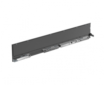 Hettich AvanTech YOU fiók oldal profil  270mm, balos, antracit,magasság 101 mm (ipari kiszerelés) 1.Kép