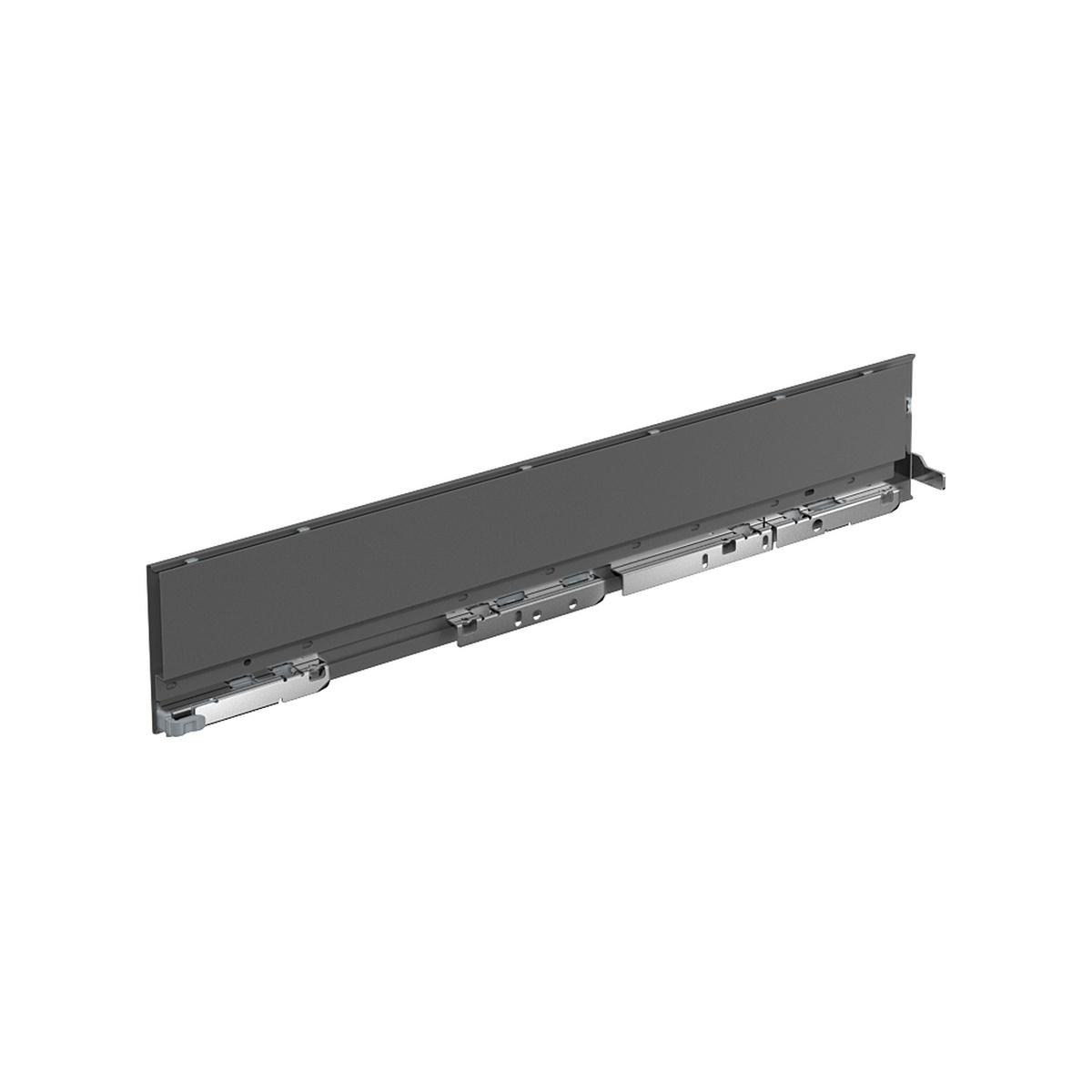Hettich AvanTech YOU fiók oldal profil  500mm, jobbos, antracit, magasság 101 mm (ipari kiszerelés)