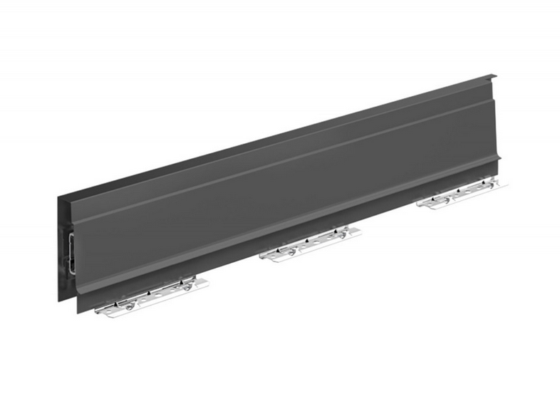 Hettich AvanTech YOU fiók oldal profil  600mm, balos, antracit, magasság 139 mm (ipari kiszerelés)