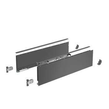 Hettich AvanTech YOU fiók szett 650 mm antracit, magasság 139 mm 1.Kép