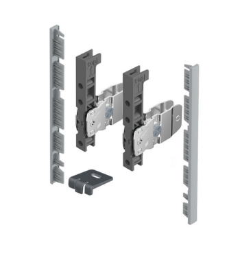 Hettich AvanTech YOU frontrögzítő belső előlaphoz,139 mm magas, szürke 1.Kép