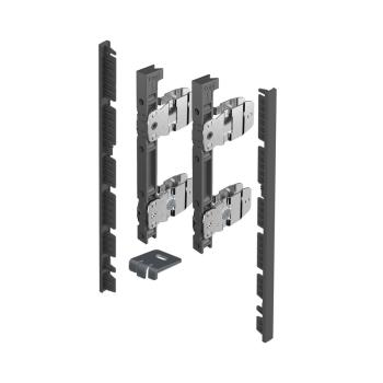Hettich AvanTech YOU frontrögzítő belső előlaphoz,187 mm magas, antracit 1.Kép