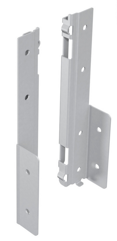 Hettich AvanTech YOU hátlaptartó  balos, 187 mm magas, szürke
