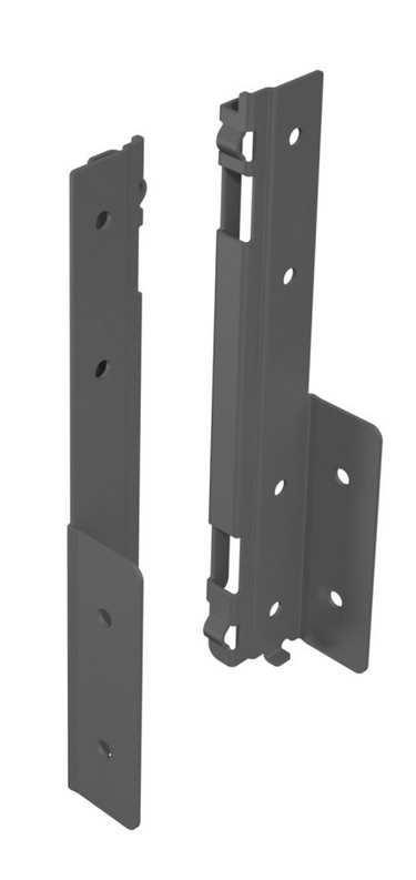 Hettich AvanTech YOU hátlaptartó  jobbos 187 mm magas, antracit