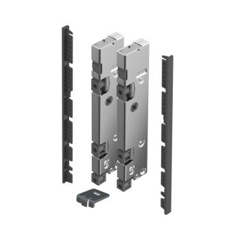 Hettich AvanTech YOU Inlay fiók frontrög  belső előlaphoz,187 mm magas, antracit 1.Kép