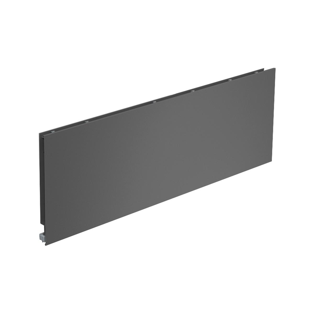 Hettich AvanTech YOU Inlay fiók oldallap 400 mm, jobbos, antracit, magasság 187 m