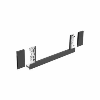 Hettich AvanTech YOU Inlay fiók oldallap 450 mm, jobbos, antracit, magasság 187 m 2.Kép