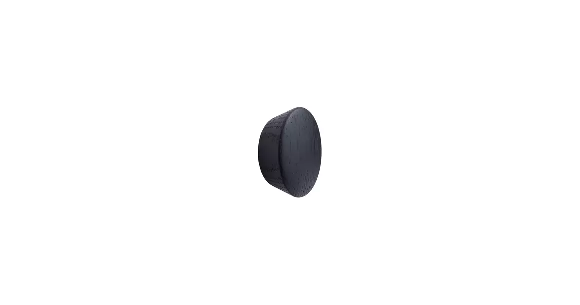 Furnipart Fogantyú  BERET gomb, fa fekete tölgy
