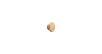 Furnipart Fogantyú  CIRCLE gomb, fa lakkozott tölgy 1.Kép