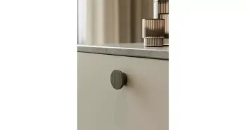 Furnipart Fogantyú  CIRCLE gomb, fa pácolt tölgy 2.Kép