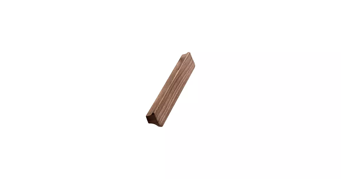 Furnipart Fogantyú  ANTE  192mm, fa lakkozott dió