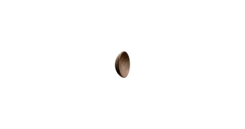 Furnipart Fogantyú  BOWL gomb, fa lakkozott dió 1.Kép