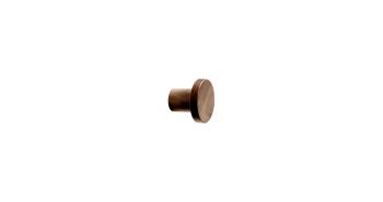 Furnipart Fogantyú  CIRCUM gomb, 33mm, f lakkozott dió 1.Kép