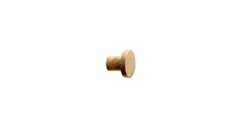 Furnipart Fogantyú  CIRCUM gomb, 48mm, f lakkozott tölgy 1.Kép