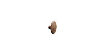 Furnipart Fogantyú  CLOUD gomb 48mm fa lakkozott dió 1.Kép