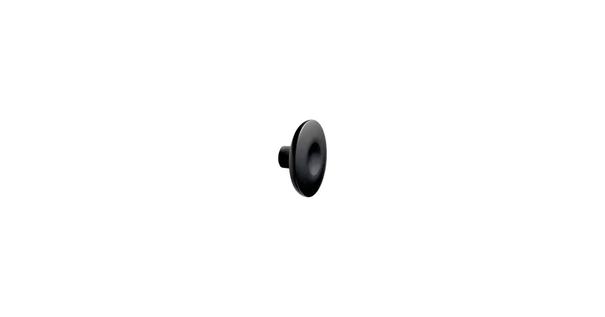 Furnipart Fogantyú  DIMPLE gomb, 40mm, f fekete kőris