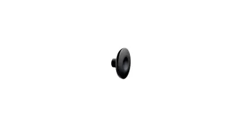 Furnipart Fogantyú  DIMPLE gomb, 40mm, f fekete kőris 1.Kép
