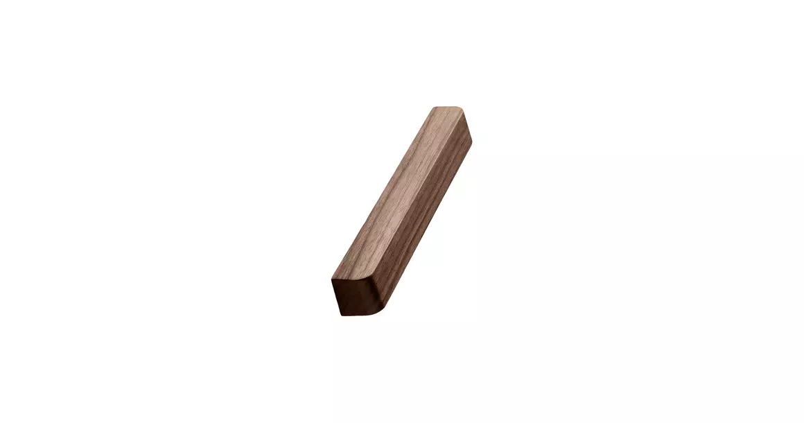 Furnipart Fogantyú  DEGREE  160mm, fa lakkozott dió