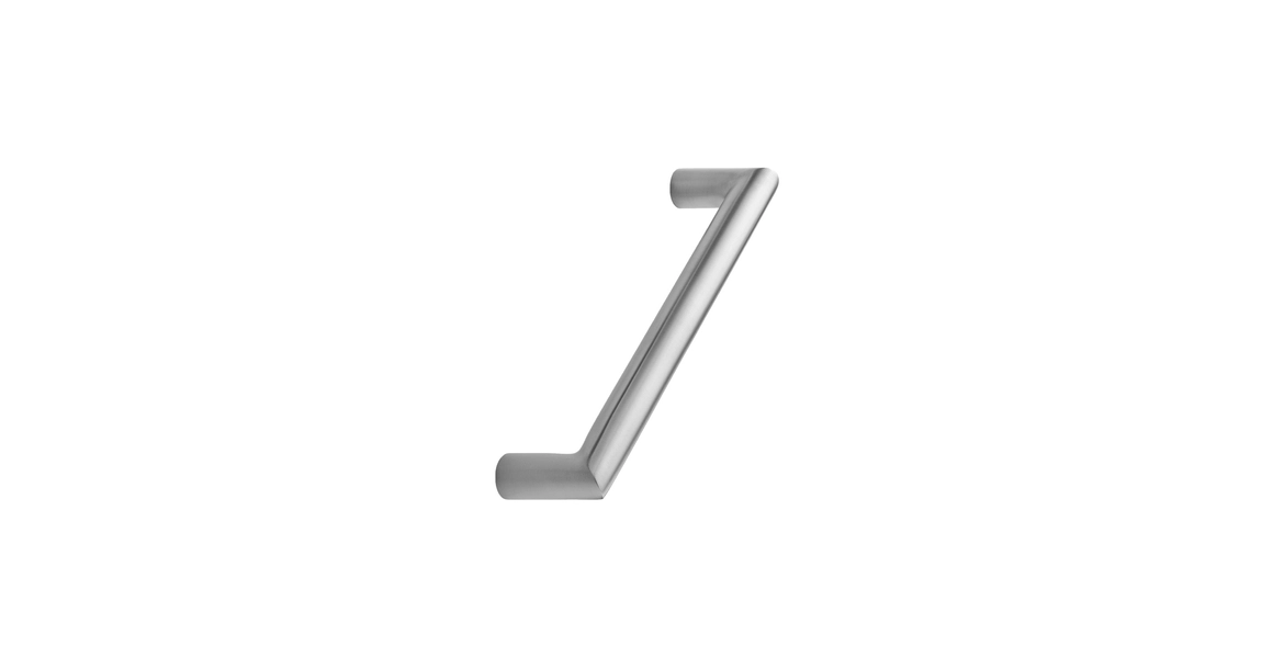 Furnipart Fogantyú  D ANGLE  384mm acél csiszolt polírozott